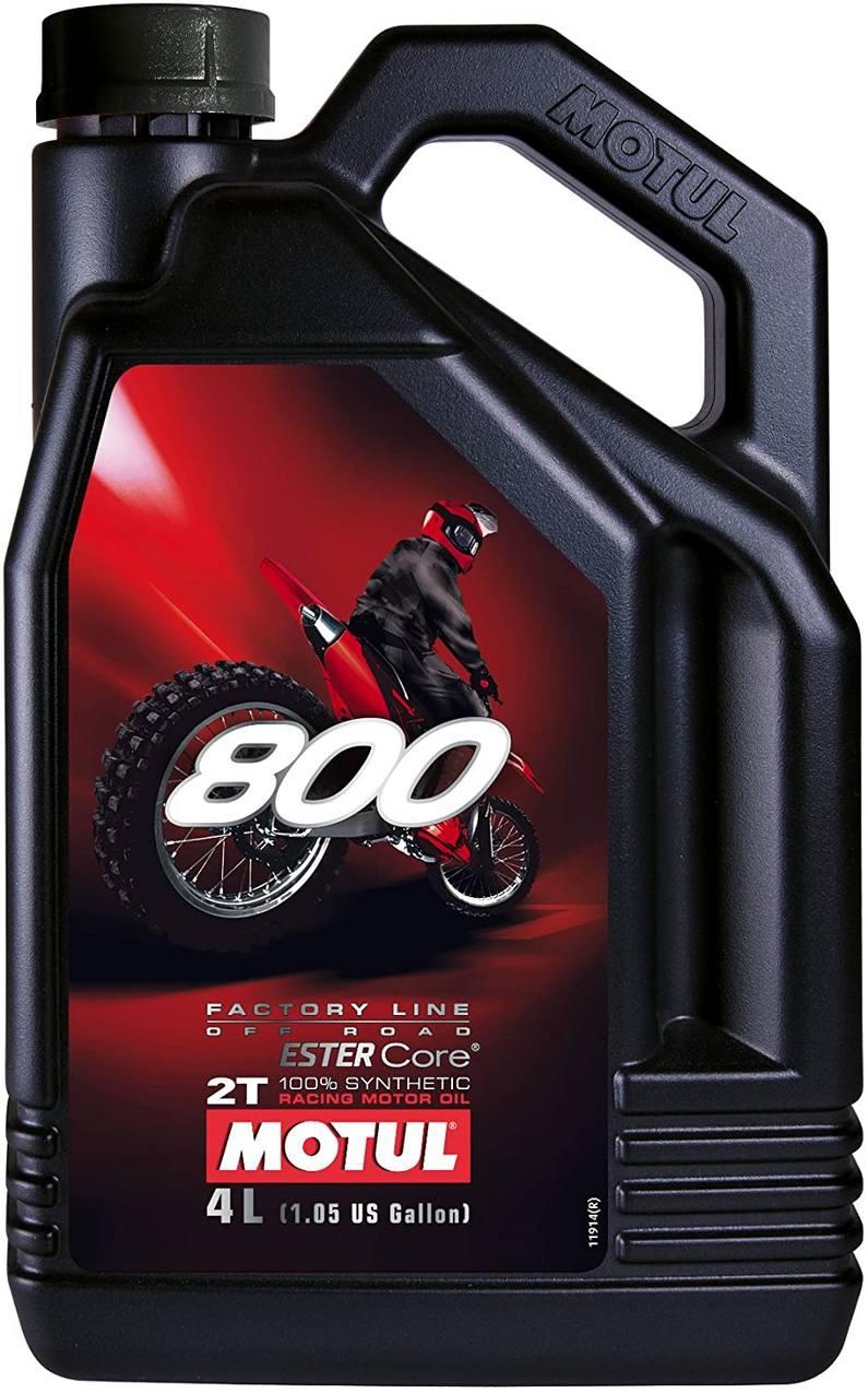 Ulei de motor sintetic 2T MOTUL 800 OFF ROAD Factory Line, 4 litri